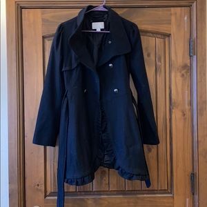 Beautiful black PeaCoat jacket